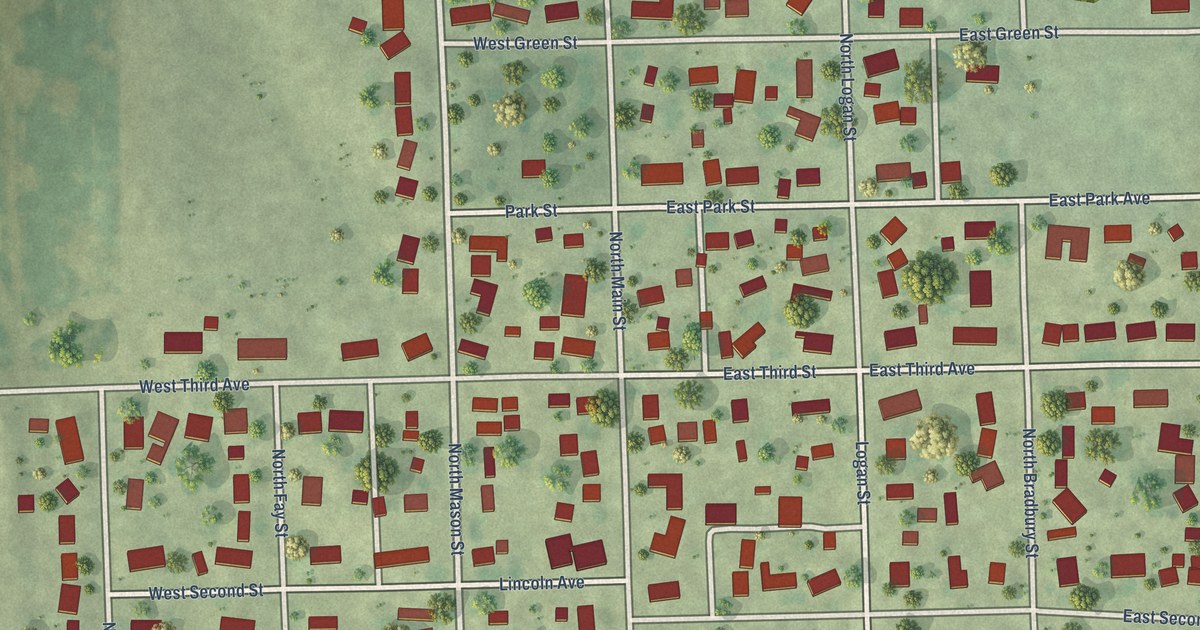 Map of Deer Creek, Illinois in 2026