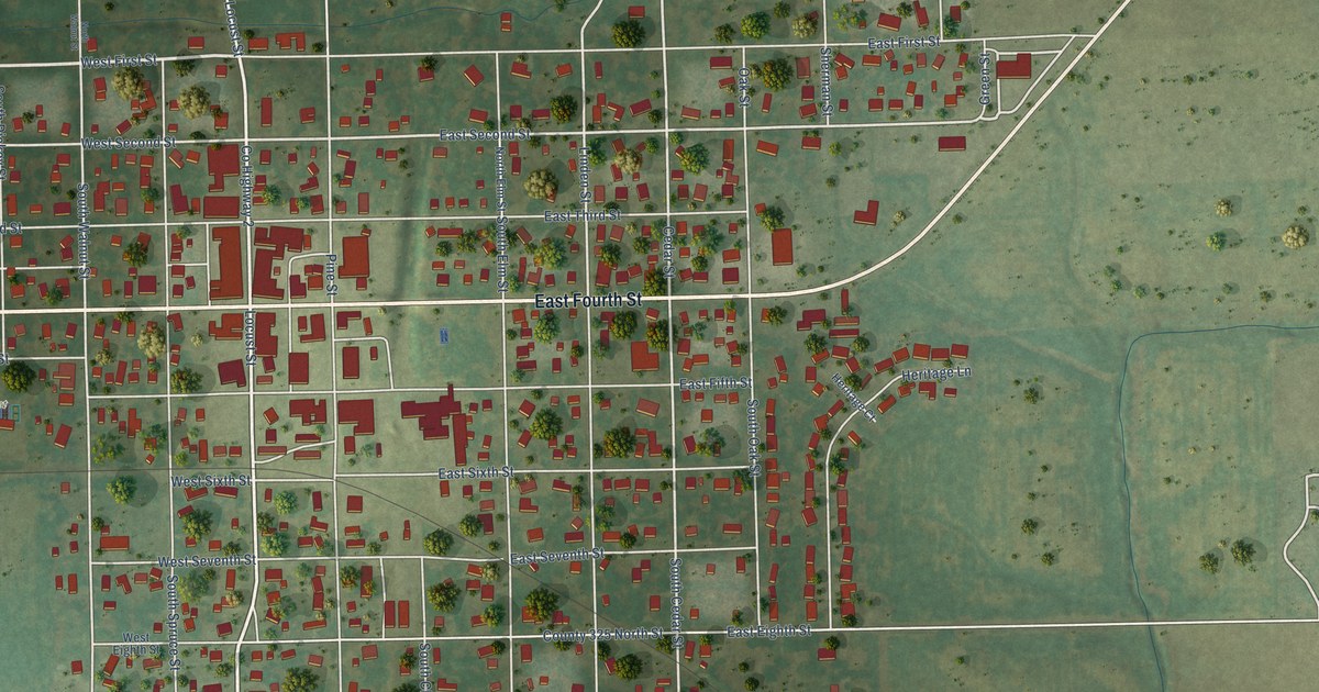 Map of Delavan, Illinois in 2026