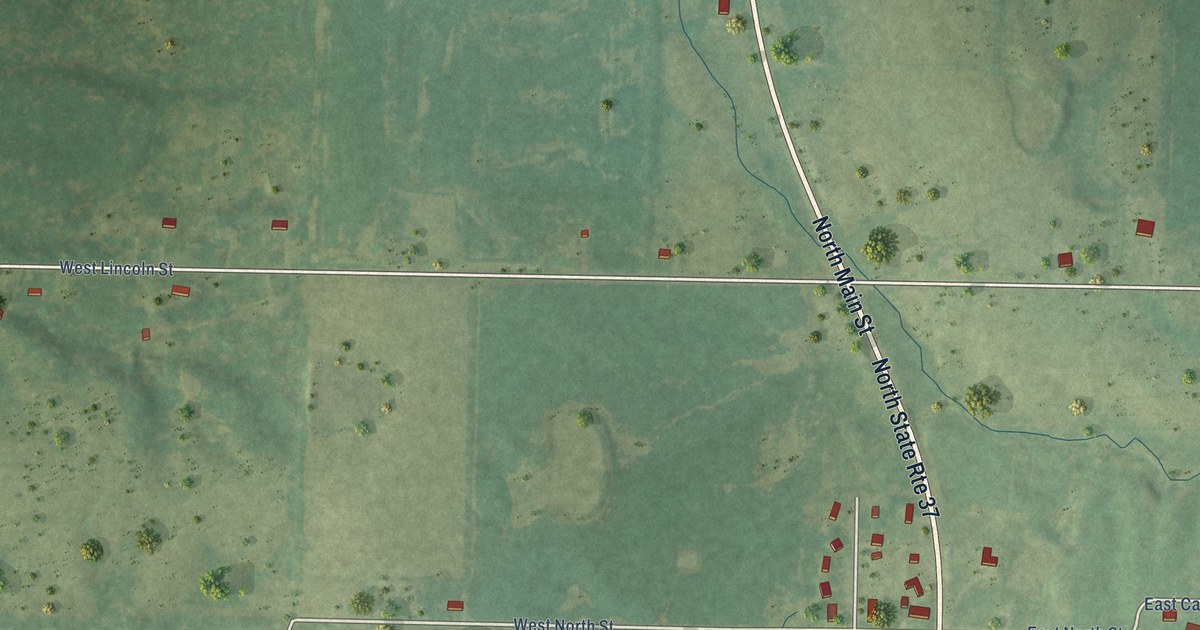 Map of Dix, Illinois in 2026