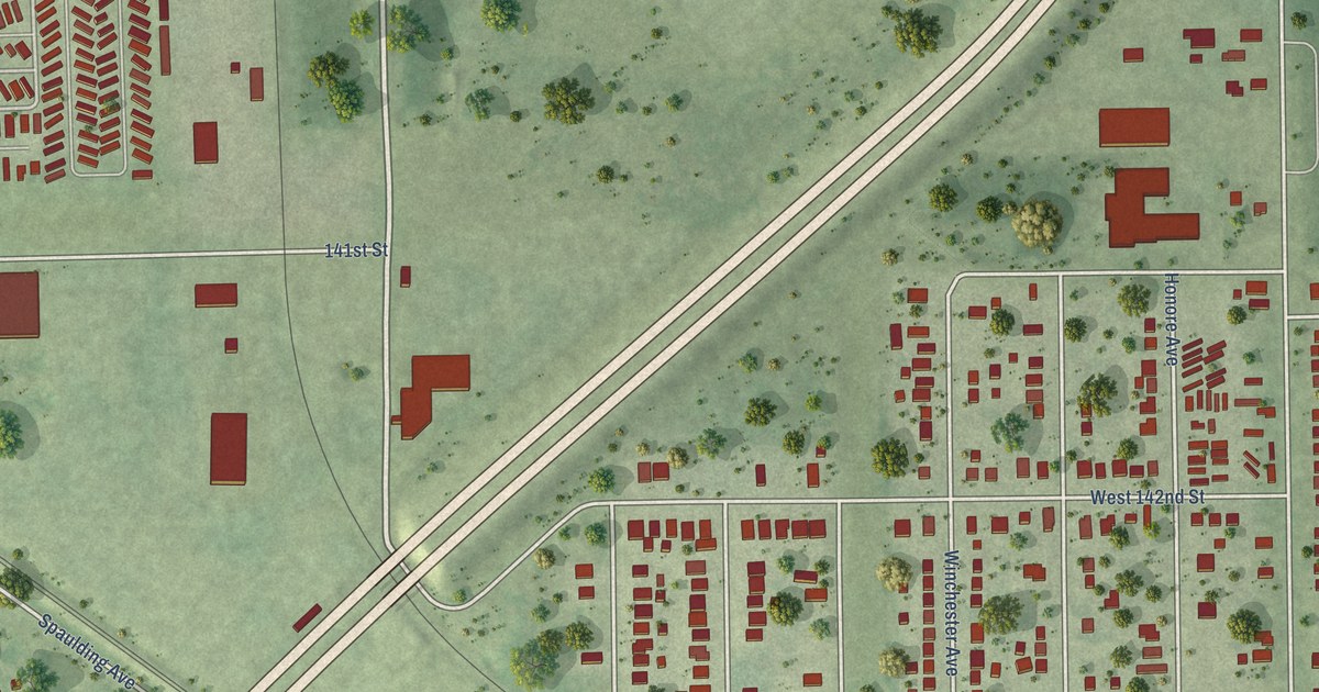 Map of Dixmoor, Illinois in 2026