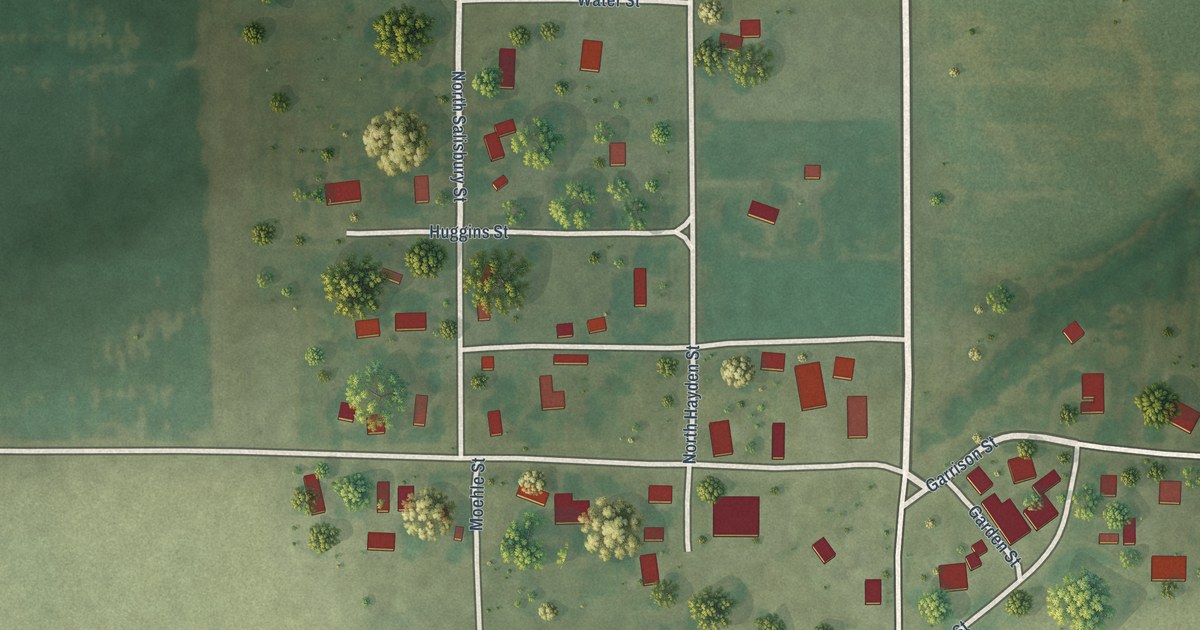 Map of Dorchester, Illinois in 2026