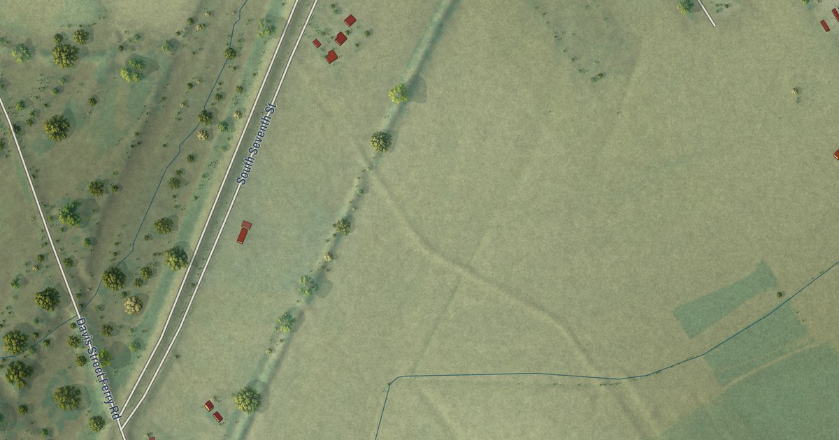 Map of East Carondelet, Illinois in 2026