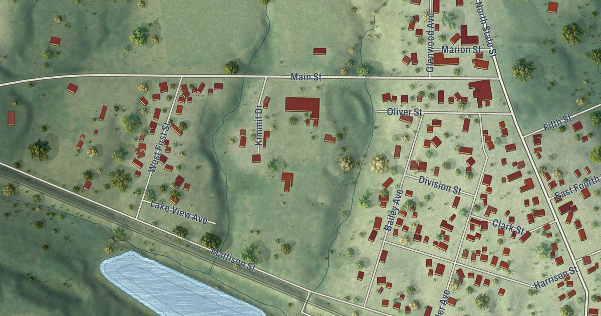 Map of East Galesburg, Illinois in 2026