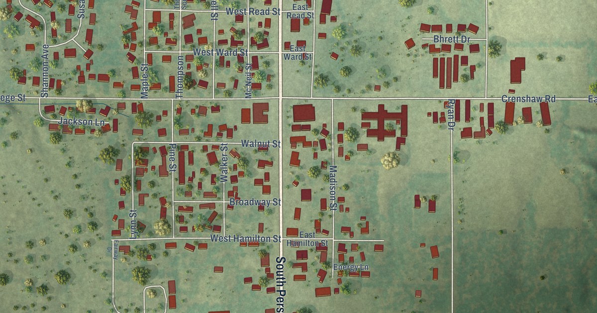 Map of Energy, Illinois in 2026