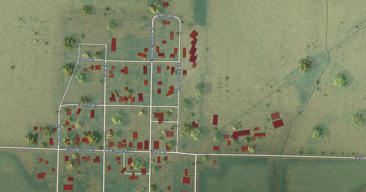 Map of Ferris, Illinois in 2026