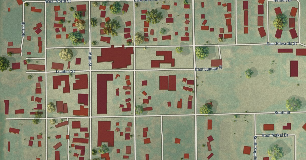 Map of Flanagan, Illinois in 2026