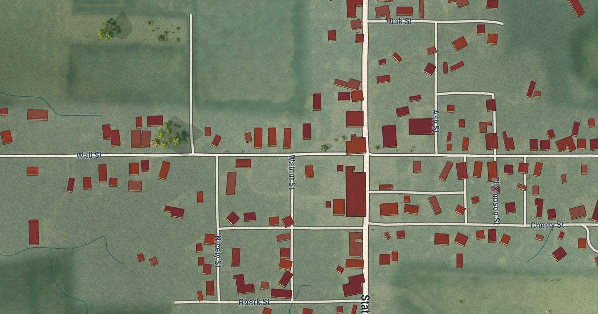 Map of Advance, Indiana in 2026