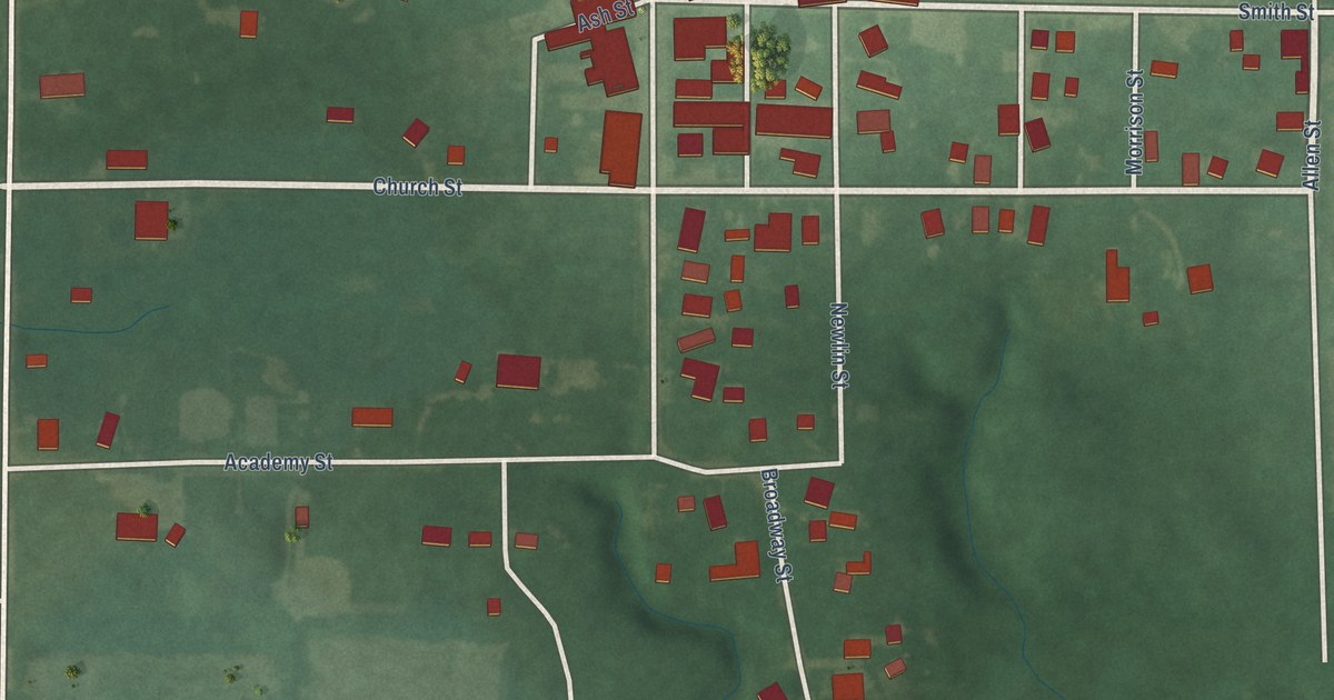 Map of Bloomingdale, Indiana in 2026