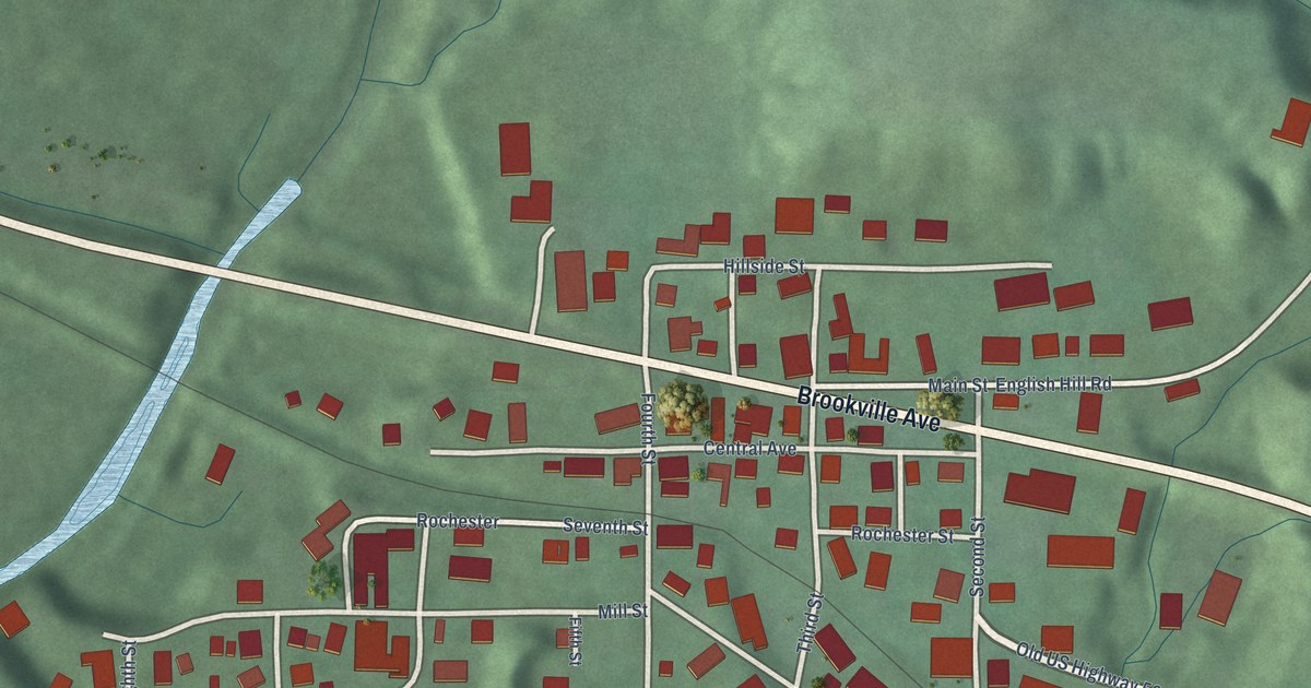 Map of Cedar Grove, Indiana in 2026
