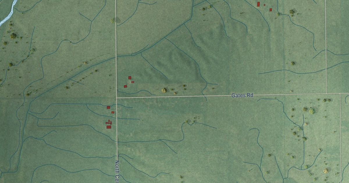 Map of Centerville, Indiana in 2026