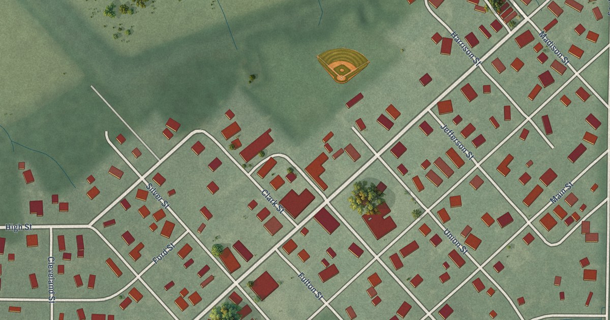 Map of Clarks Hill, Indiana in 2026