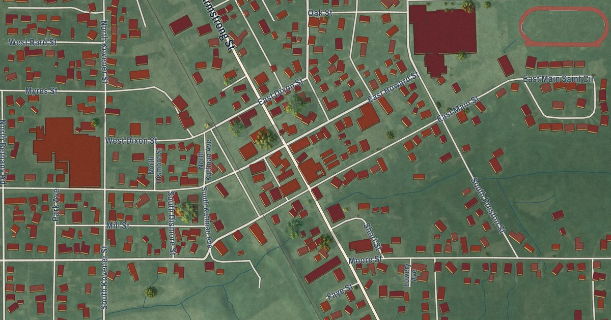 Map of Crothersville, Indiana in 2026