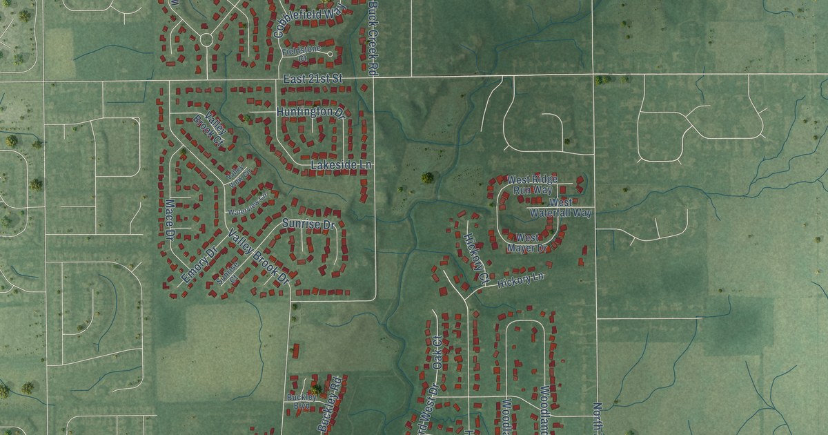 Map of Cumberland, Indiana in 2026