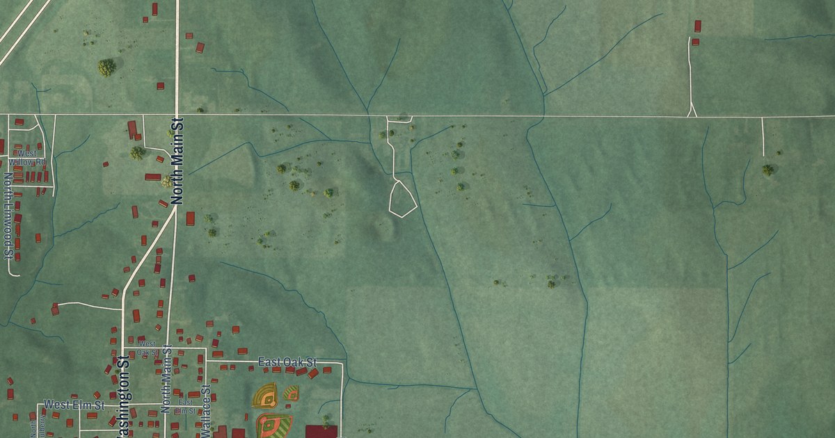 Map of Dale, Indiana in 2026