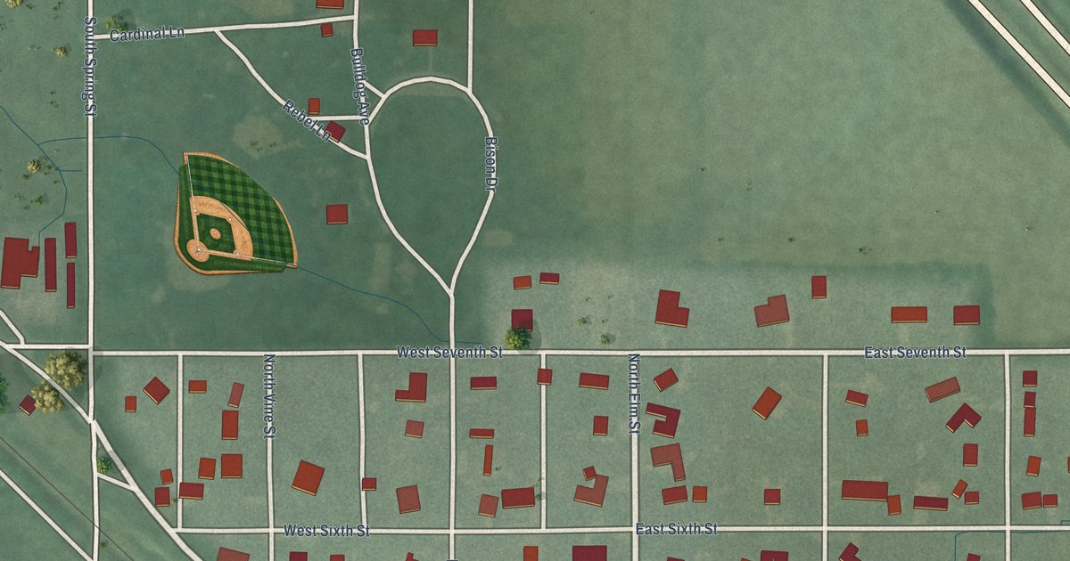 Map of Earl Park, Indiana in 2026