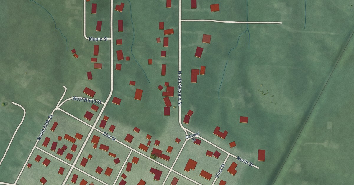 Map of Elberfeld, Indiana in 2026