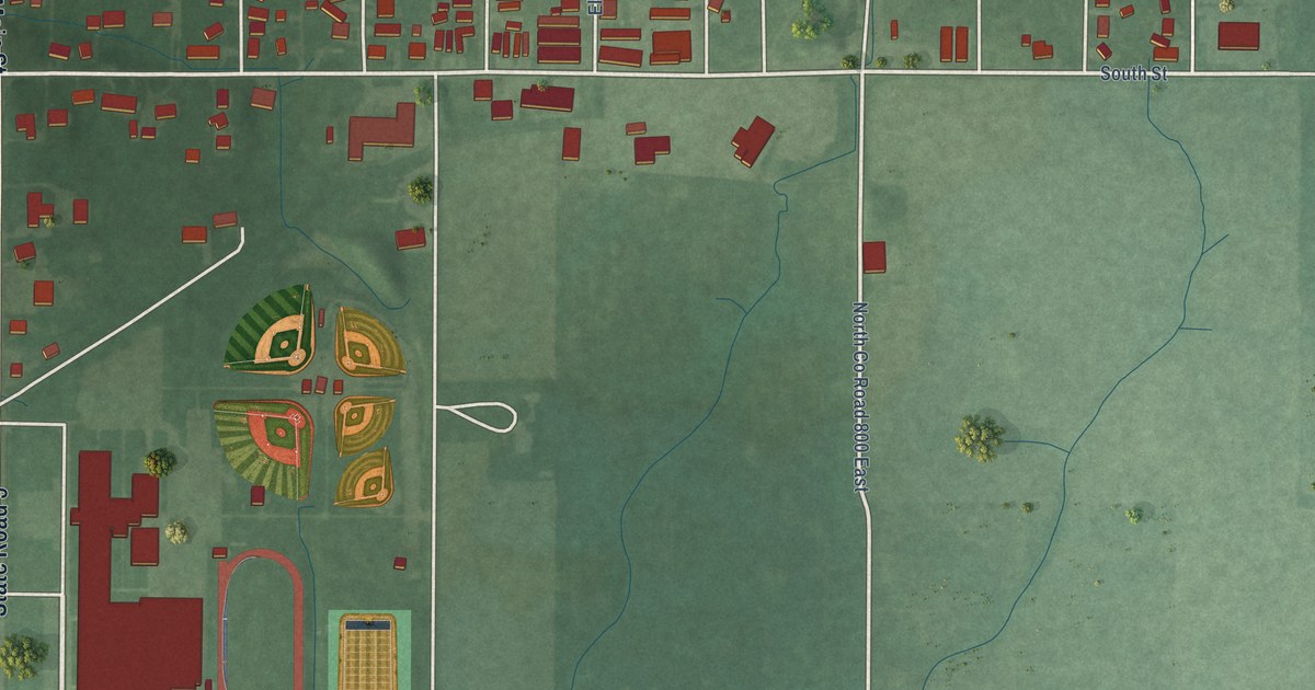 Map of Hope, Indiana in 2026