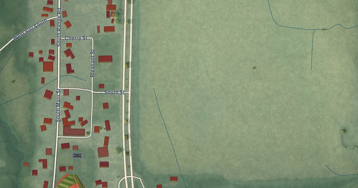 Map of Kingsbury, Indiana in 2026