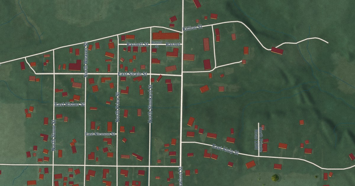 Map of Knightsville, Indiana in 2026