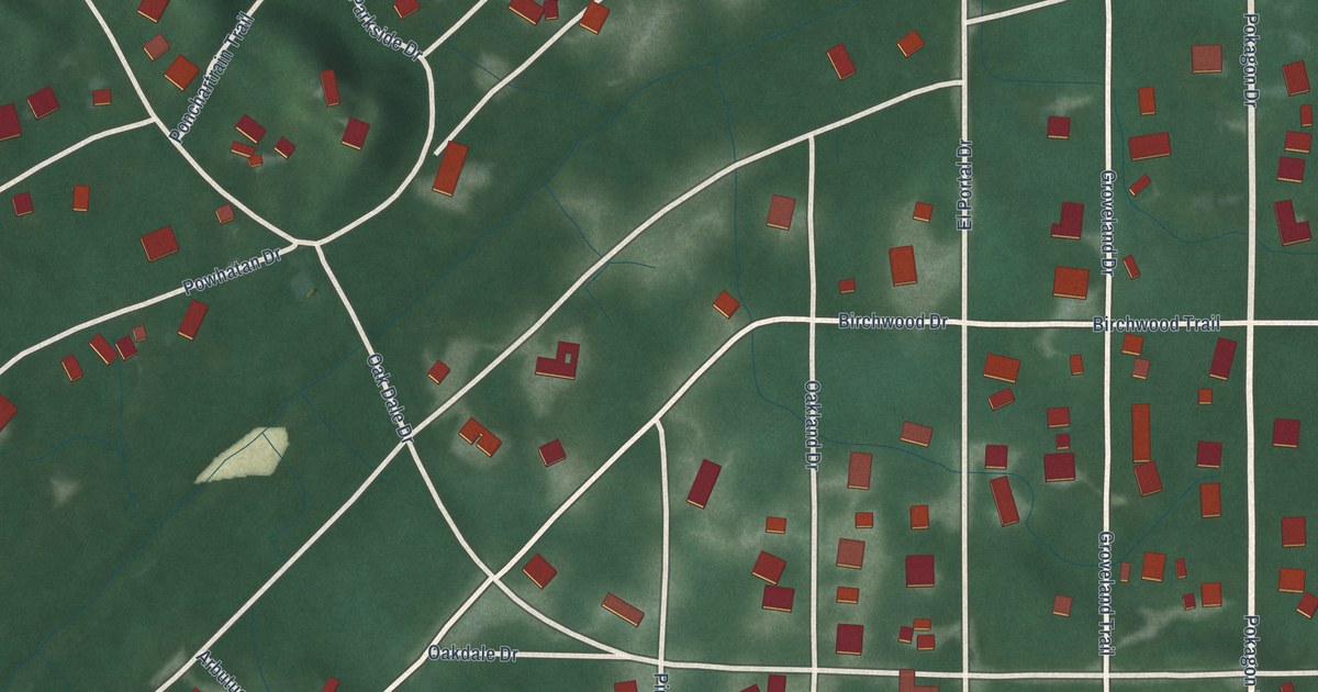 Map of Michiana Shores, Indiana in 2026