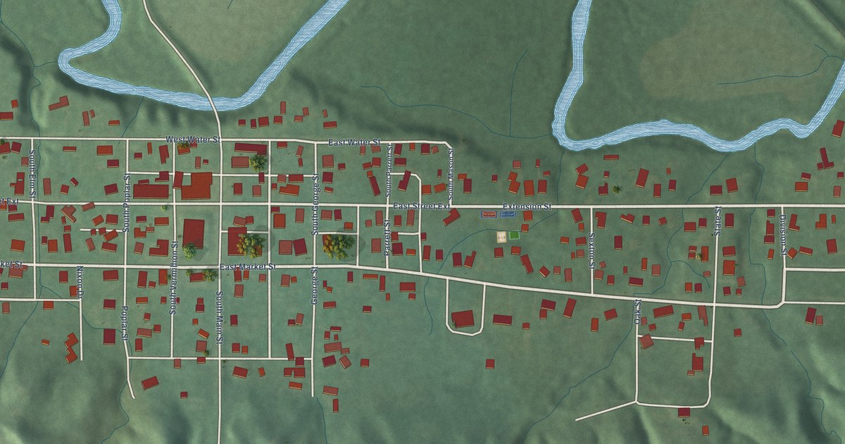 Map of Newport, Indiana in 2026