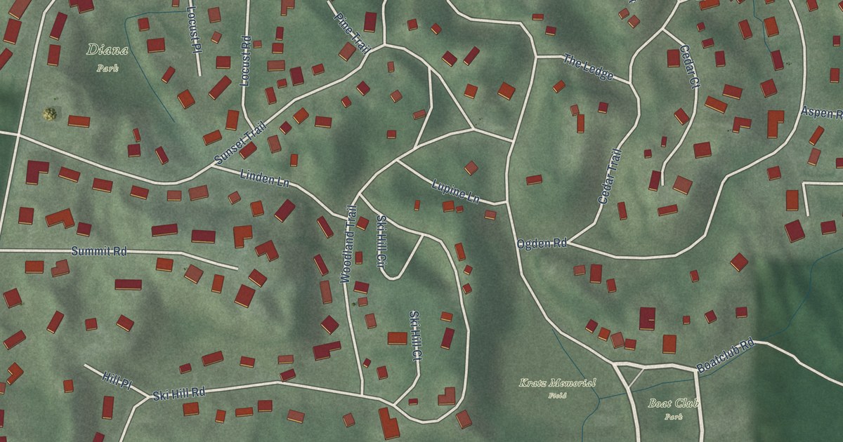 Map of Ogden Dunes, Indiana in 2026
