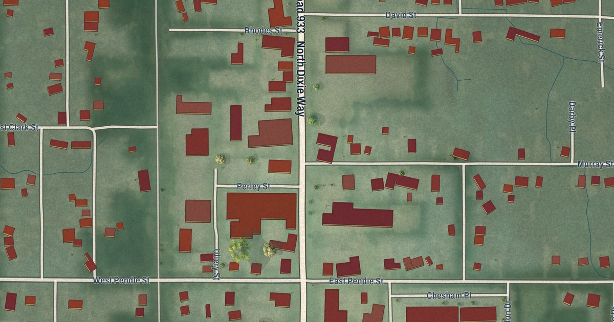 Map of Roseland, Indiana in 2026
