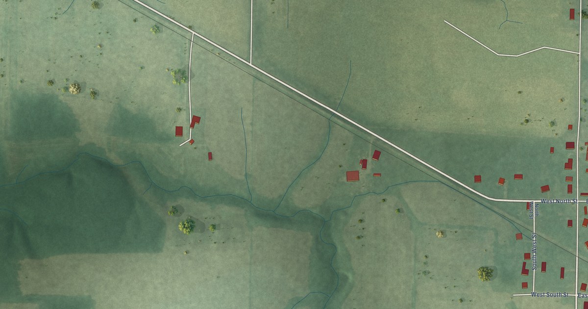 Map of Saltillo, Indiana in 2026