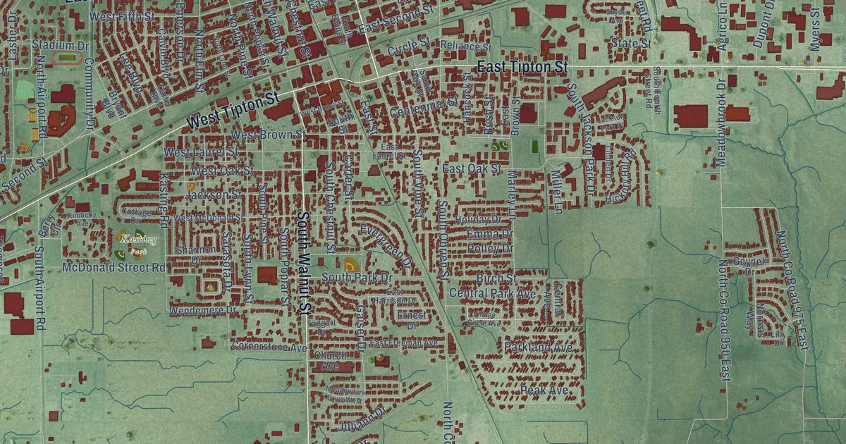 Map of Seymour, Indiana in 2026