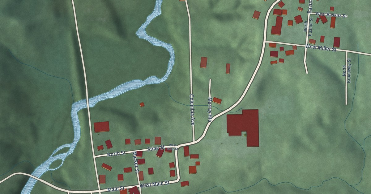 Map of Stinesville, Indiana in 2026