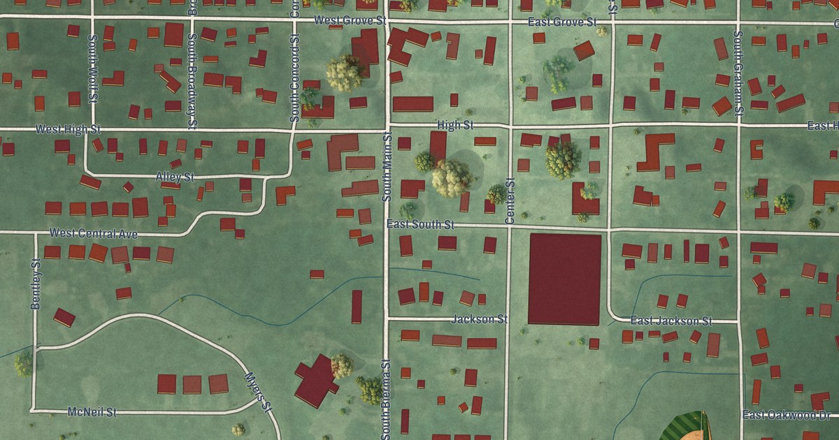 Map of Wheatfield, Indiana in 2026