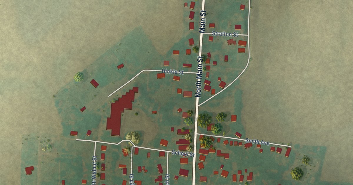 Map of Adairville, Kentucky in 2026