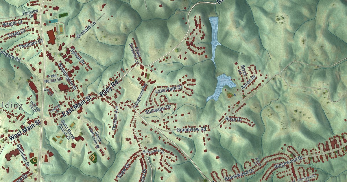 Map of Alexandria, Kentucky in 2026