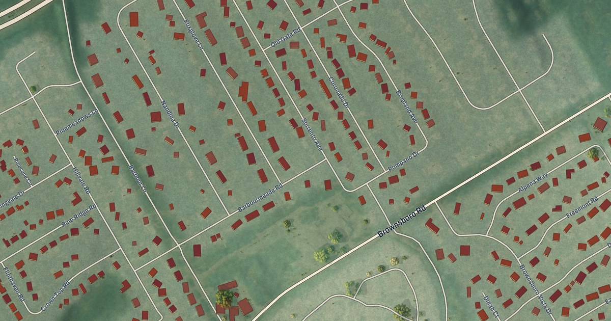 Map of Barbourmeade, Kentucky in 2026