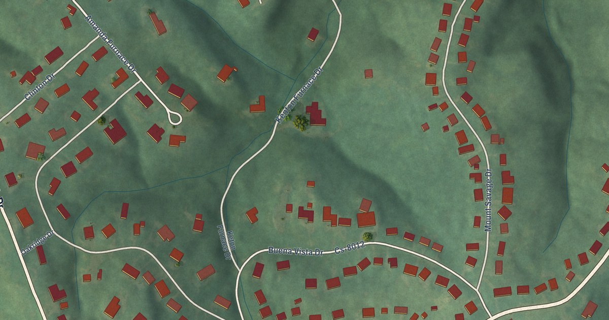 Map of Bellefonte, Kentucky in 2026