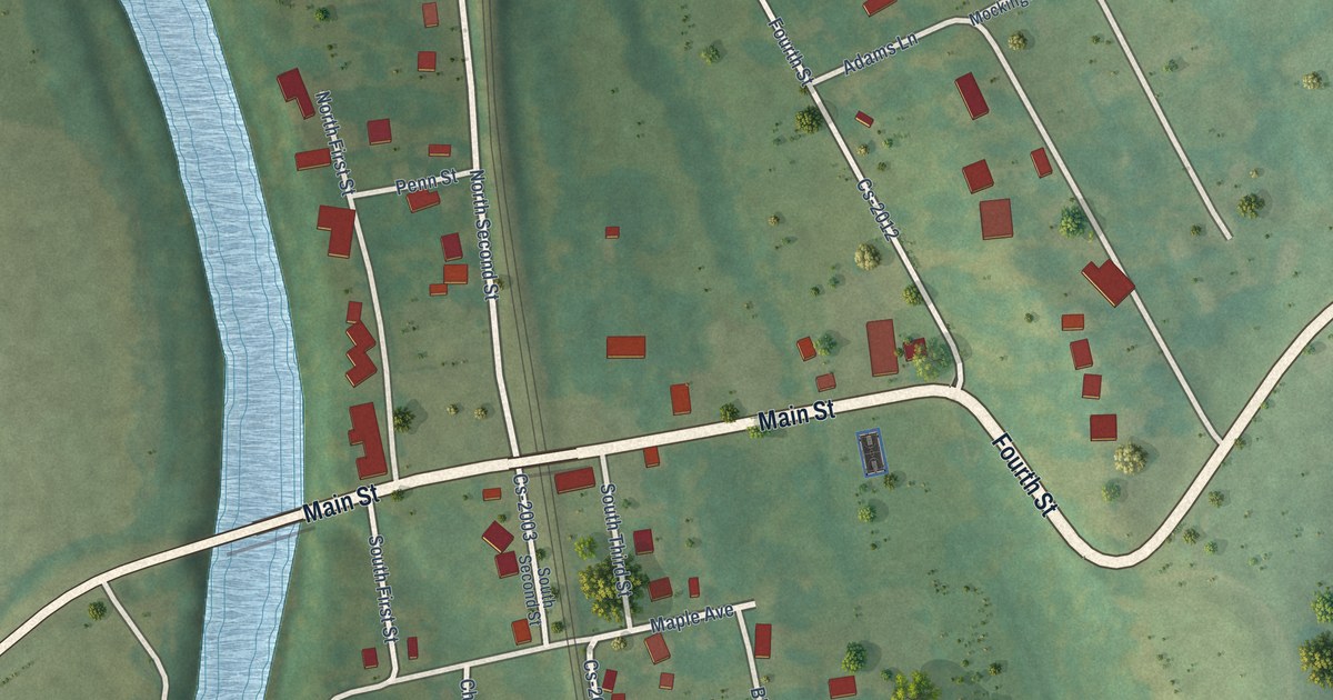 Map of Berry, Kentucky in 2026