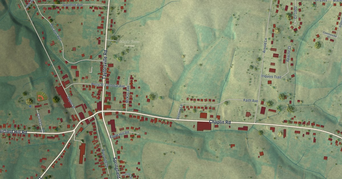 Map of Bloomfield, Kentucky in 2026