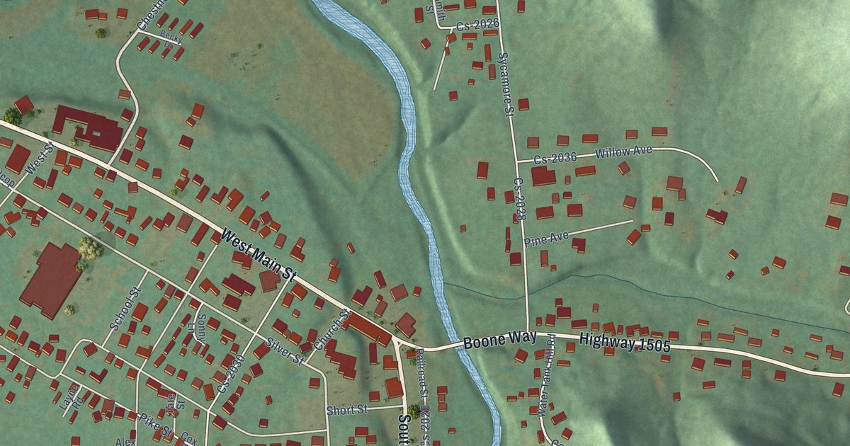 Map of Brodhead, Kentucky in 2026