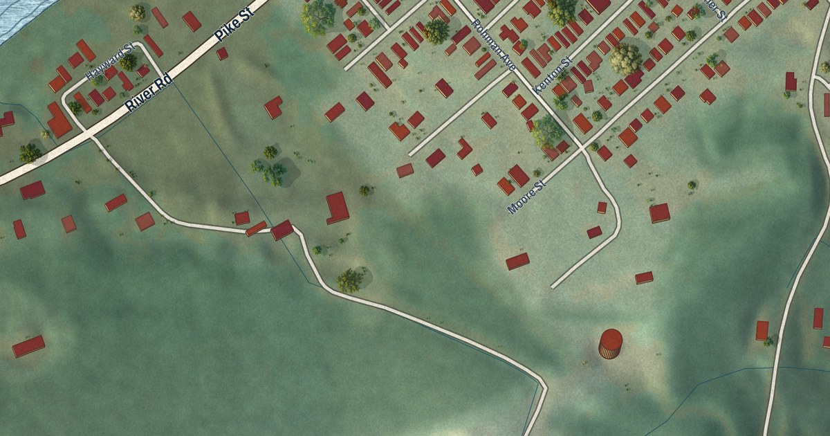Map of Bromley, Kentucky in 2026
