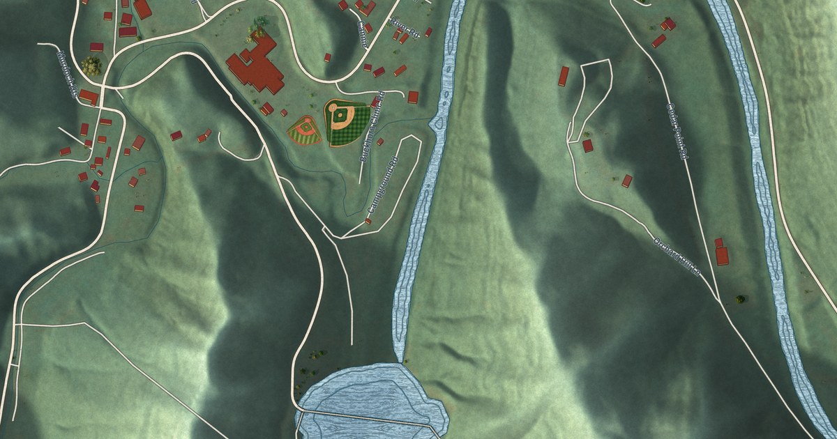 Map of Buckhorn, Kentucky in 2026