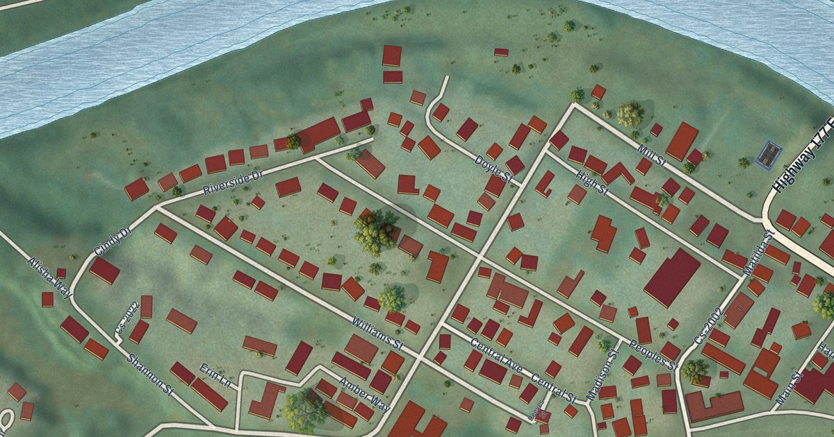 Map of Butler, Kentucky in 2026
