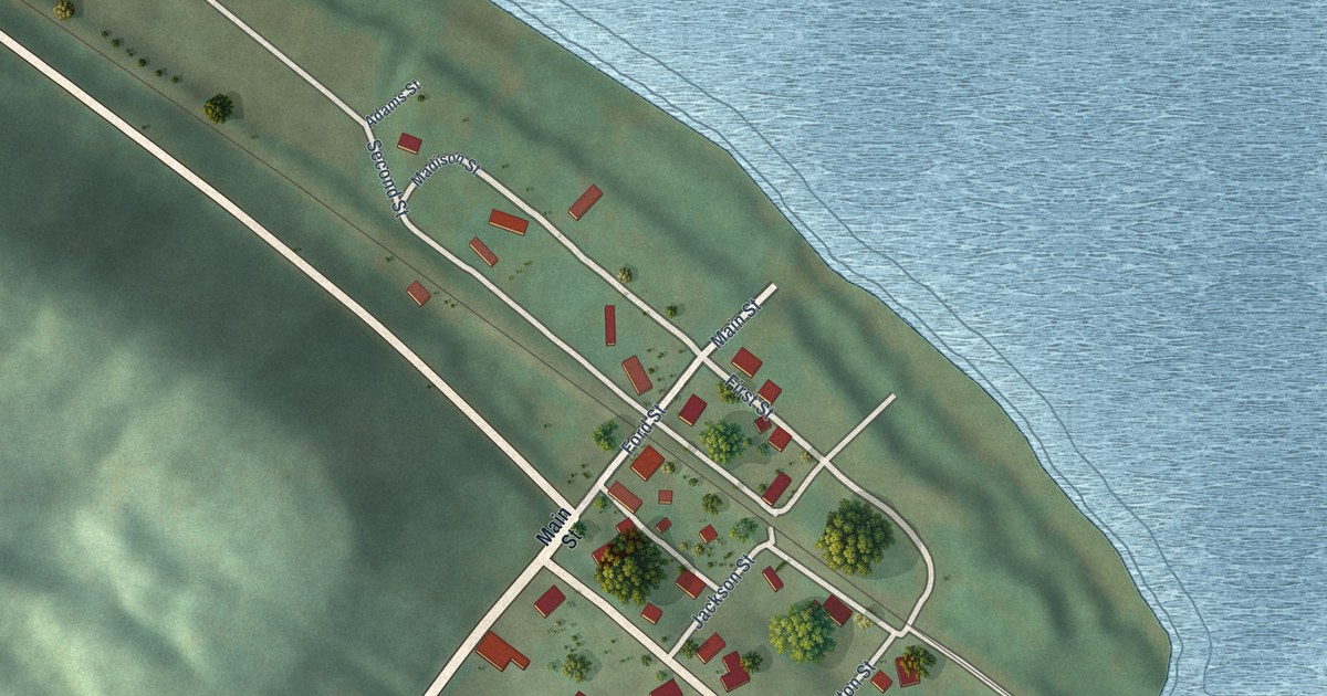 Map of Concord, Kentucky in 2026