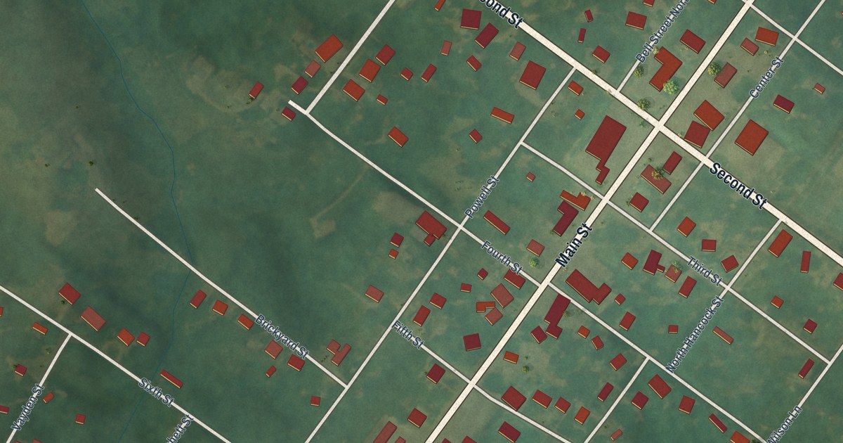 Map of Corydon, Kentucky in 2026