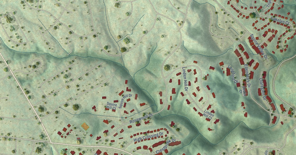 Map of Crescent Springs, Kentucky in 2026