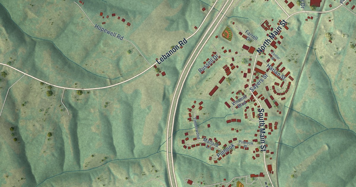 Map of Crittenden, Kentucky in 2026