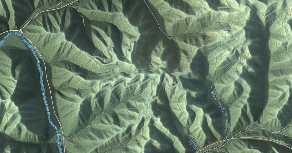 Map of Elkhorn City, Kentucky in 2026