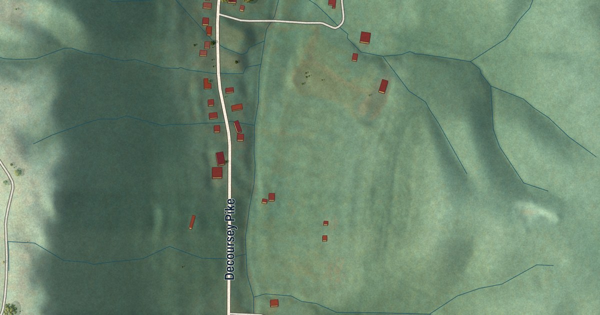 Map of Fairview, Kentucky in 2026