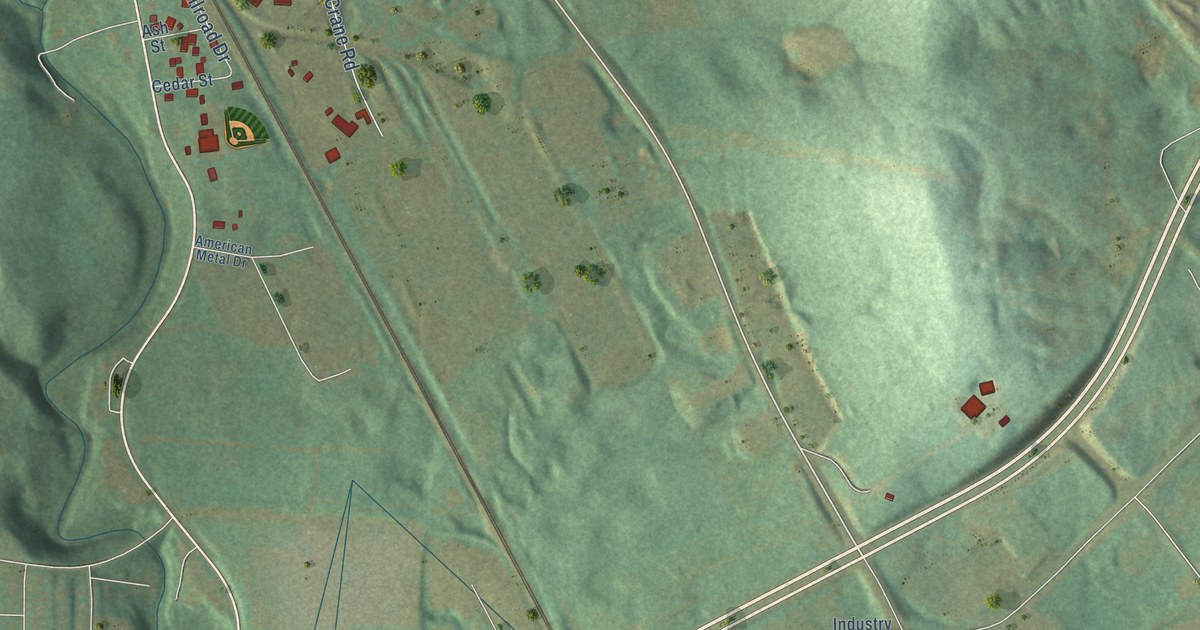 Map of Ferguson, Kentucky in 2026