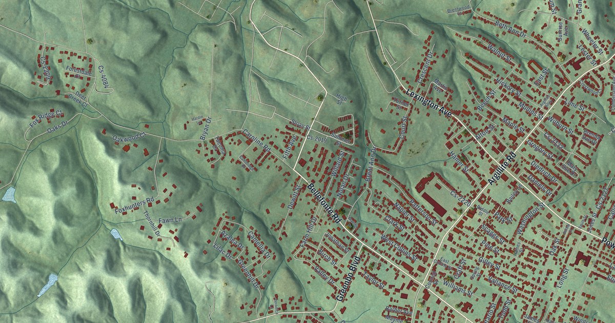 Map of Flatwoods, Kentucky in 2026
