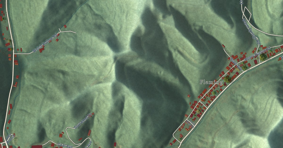 Map of Fleming-Neon, Kentucky in 2026